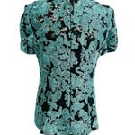 Alex Evenings  Size Small  Top Blouse Short Sleeve Wedding Holiday Parties Photo 4