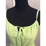 Old Navy New NWT Large L  Spaghetti Strap Floral Print Linen Mix Top Photo 2