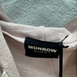 Monrow NWT Mommy Dress Maternity Women's Size
Small blush Pink Lace Up Sweater Photo 4