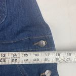 Carhartt  women's medium 8 10 short Classic Blue Denim Bib Overalls jean Photo 6