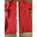 Ralph Lauren Sport Size Large V Neck Red Cotton Sweater Preppy Staple Designer Photo 11