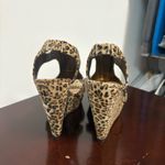 Carlos Santana Leopard print wedges Photo 2