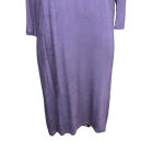 Aritzia  Babaton Winston‎ Dress Jersey Knit 3/4 Sleeve Stretch Purple Size XS Photo 4