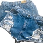 Lee | vintage hand distressed jean shorts Photo 1