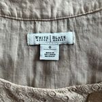 White House | Black Market  Tan Eyelet Keyhole Shift Dress  Photo 5