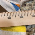 Tabitha Brown Tunic Top Cover Up Size 1X Multicolored Print‎ Button Front Pink Photo 6