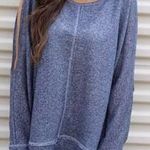 These Three Boutique Cold Shoulder Sweatshirt Photo 0