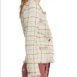 Isabel Marant  ÉTOILE Lyra wool-blend tweed jacket size 38 S beige SW Photo 1