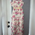 Love Shack Fancy Smocked Top Ruffled Layer Dress Photo 9