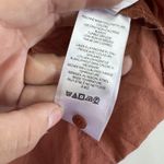 Urban Outfitters  Blouse Womens XS Orange Red FIONNA Ruffle Puff Sleeve Boho Top‎ Photo 7