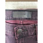 J Brand  Tyler Burgundy Wash Slim Fit Jeans Size 31 Denim Stretch Streetwear Photo 1