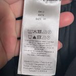 Ganni  Womens Black Green Pinstripe Barrel Pants Size 46 US 16 Photo 8