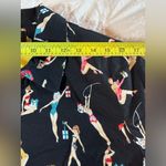 VINTAGE LORIZONI Trendy Black Patterned Women's Jacket size M Size M Photo 5