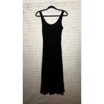 Marine layer Black Ribbed Lexi Fit And Flare Tank Midi Dress Size Small NWOT Photo 4