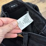 Judy Blue  Mid Rise Criss Cross Waist Dad Jeans Black Photo 6