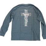 Gildan Hallmark Movie Jesus Cross Graphic Long Sleeve T Shirt Gilden Ultra Cotton med Photo 1