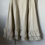 Converse  One Star Women's Plaid Wrap Dress with Ruffle Hem Size Medium Photo 6