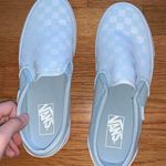 Vans Checkered Blue Slip Ons Photo 0