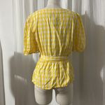 st. john's bay Faux wrap gingham blouse Photo 2