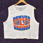  Denver Broncos Team Spirit NFL Rivalry Crop Tank Top XXL  Photo 0