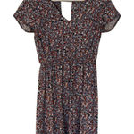 Gap  floral short sleeve vneck dress size small petite Photo 0