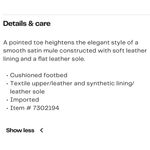 Natori Adore Pointed Toe Satin Mules Red Multi Size 8.5 Holiday Party Photo 1