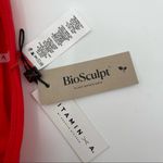 Vitamin A  Red Bikini Bottoms Tie Waist BioSculpt Plant Based SZ Extra Small NWT Photo 7