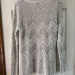 Lucky Brand  Knit Sweater Pullover Geometric Pattern Long Sleeve Top XL Photo 7