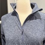 Jockey Eco Comfort Sueded Jersey 1/2 Zip Tech Top Blue Photo 4