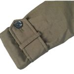 French Connection  Women’s‎ XS Insulated Parka Trench Coat Army Green Hooded Long Photo 9