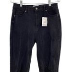 TINSEL NWT The Mom Jean Distressed Black Wash Size 13 Juniors Ankle Length Photo 2