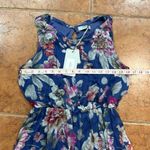 NWT LARA G by Lara Guidotti Garden Floral Airy Silk Blend Maxi Dress size M Blue Size M Photo 7
