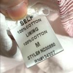 Lumiere Womens Sundress Midi Striped Flounce Top Relaxed Fit Lined Red Medium Photo 6