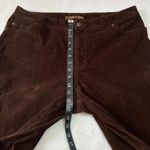 st. john's bay  High Rise Corduroy Boot Cut Pants Size 16 Stretch Western Boho Photo 7