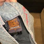 Betty Boop  Women's Cropped Jeans - Blue with Red Accents Photo 2