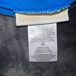 Michael Kors Solid Rib Lace-Up Bikini Top in Vintage Blue Photo 14