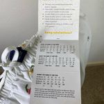 Denim & Co. White Denim Floral Embroidered High Rise Jeans Size M Photo 6