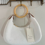 A New Day  White Crochet Bangle Bracelt Bag Photo 0