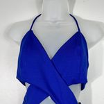 Lovers + Friends X It Royal Blue Bodycon Knee Length Cutout Front Dress Large L Photo 4