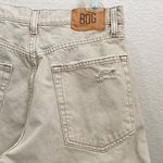 BDG Urban Outfitters Y2K Beige Skater Baggy Wide Leg Distressed Jeans Size 31 Photo 9