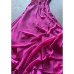 Vintage Fiesta Women’s Prom Formal Hot Pink Stones Layered Dress Women’s Size M Size M Photo 11