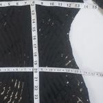 Black Sequin Bodycon Backless Mini Dress S Coquette Girl Y2K LBD Date Night Photo 5