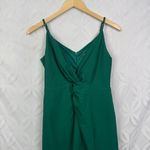 Julia Jordan  Emerald V-Neck Spaghetti Strap‎ Knot Bodice Mini Dress Size 2 NWT Photo 3
