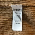 Rachel Zoe Womens Tan Ribbed Oversized Merino Wool Blend Funnel Neck Sweater L Photo 3