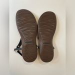 Vionic  Women's Kirra Thong Black Leather Sandals‎ Size 9 Photo 11