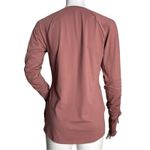 Fabletics Shirt Womens Small Orchid Pink Cashel Top Ruched Sleeve Athleisure Photo 2