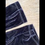 DESIR COUTURE Gray Velvet Gown Maxi Dress Sash High Slit‎ M Size M Photo 7