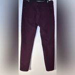 Mango MNG Paty Skinny Jeans Size 14 Dark Purple Burgsndy Photo 2