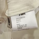 J.ING Jing White Lightweight Knit and Lace Vest Blouse Top One Size NWT Photo 2