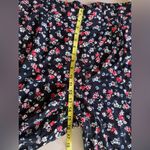 Torrid  Black and Floral Cropped Pant size 3 plus size pockets floral Photo 8